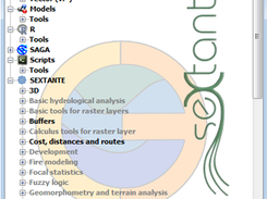 SEXTANTE Toolbox with GRASS GIS and SAGA interface